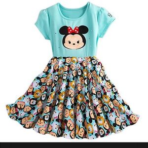 Girls Disney Tsum Tsum Dress size XL official parks dress